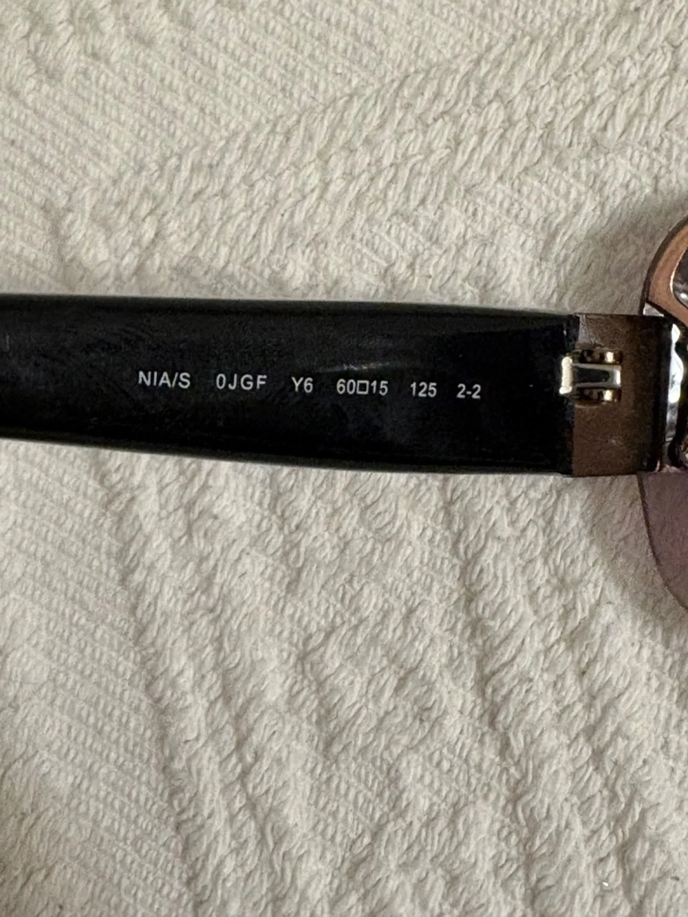 Authentic Kate Spade Nia/S Sunglasses Brown Gradient Python Print